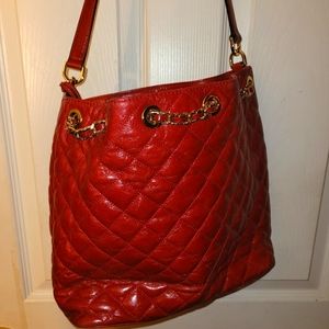 Bright Red Michael Kors bag